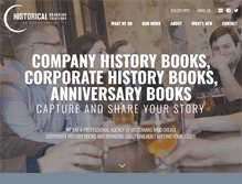 Tablet Screenshot of historicalbranding.com